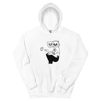 Snugly Diabolus Hoodie - White